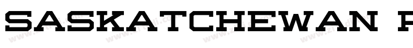 Saskatchewan Regular字体转换